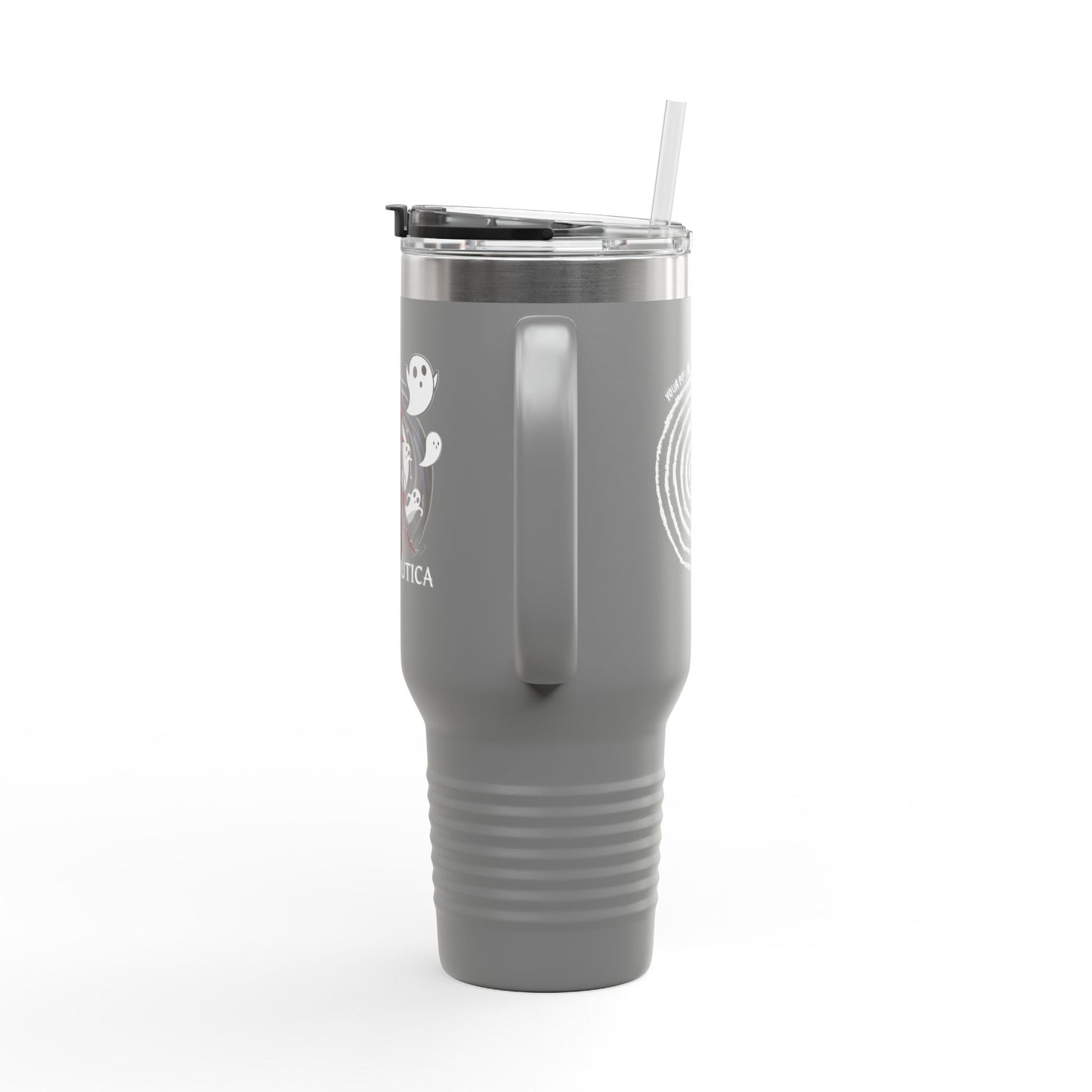 The Grey Demon Collection Insulated Travel Mug, 40oz