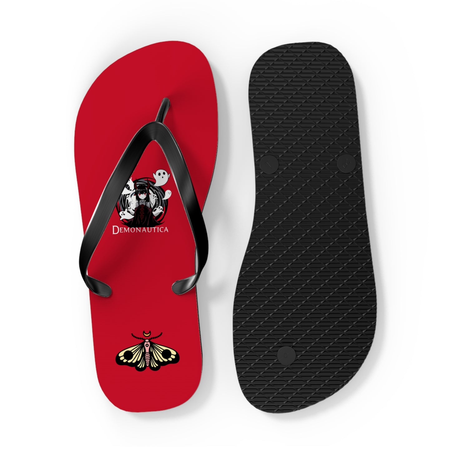 The Grey Demon Collection Flip Flops