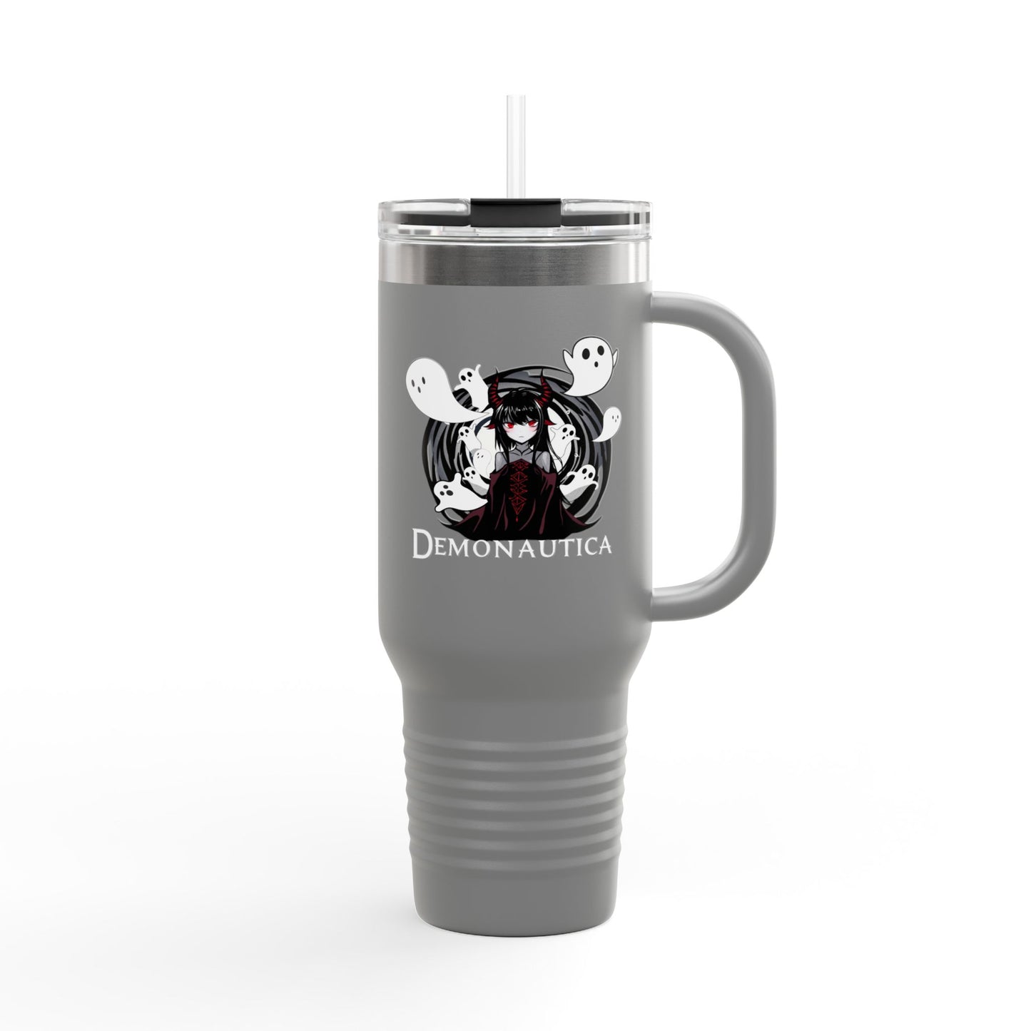 The Grey Demon Collection Insulated Travel Mug, 40oz