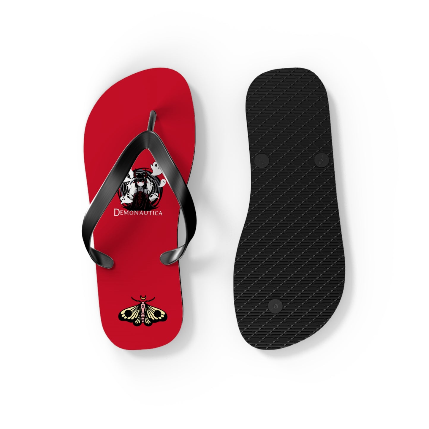 The Grey Demon Collection Flip Flops
